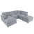 Polyester gris est en rupture de stock