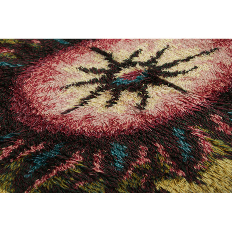 One-of-a-Kind 3’2x4’9 Hand Knotted Area Rug