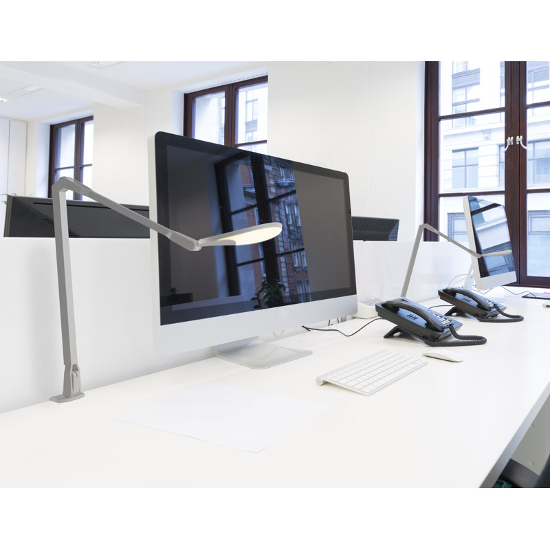Splitty Reach Pro Gen 2 (Silver) with 2-Piece Desk Clamp