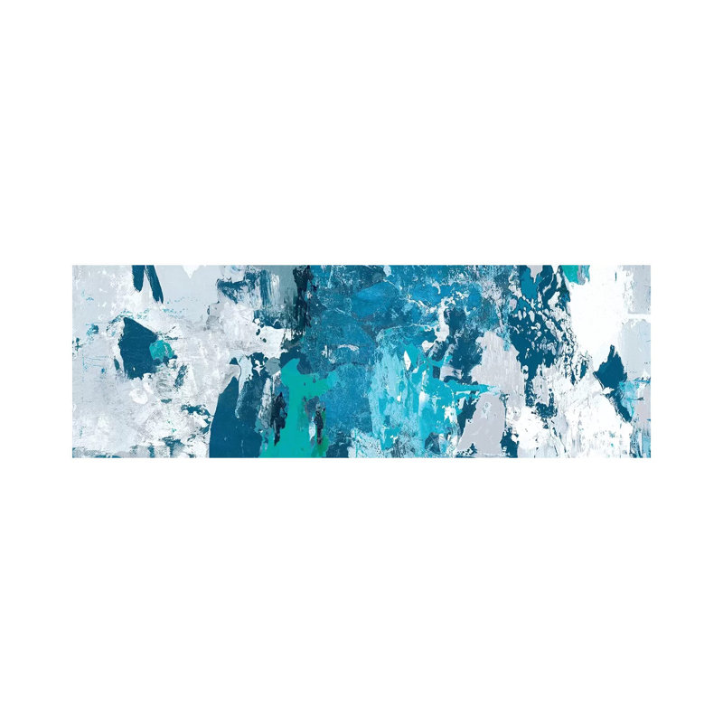 Tainted Blue - Wrapped Canvas Panoramic Print, 30.48 cm H x 91.44 cm W x 1.91 cm D