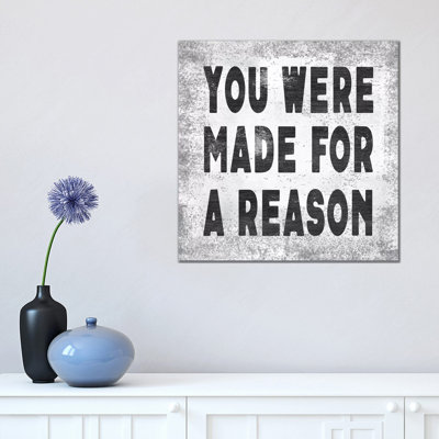 Made For A Reason by Jaxn Blvd. - Wrapped Canvas Gallery-Wrapped Canvas Giclée