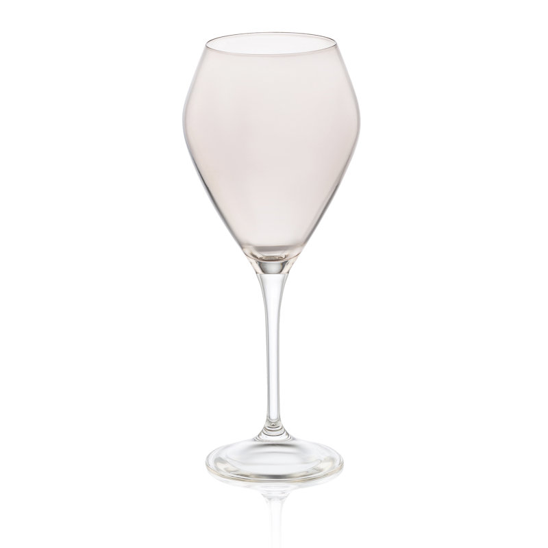 Desilva White Wine Glass Set, 15 oz, Smoked