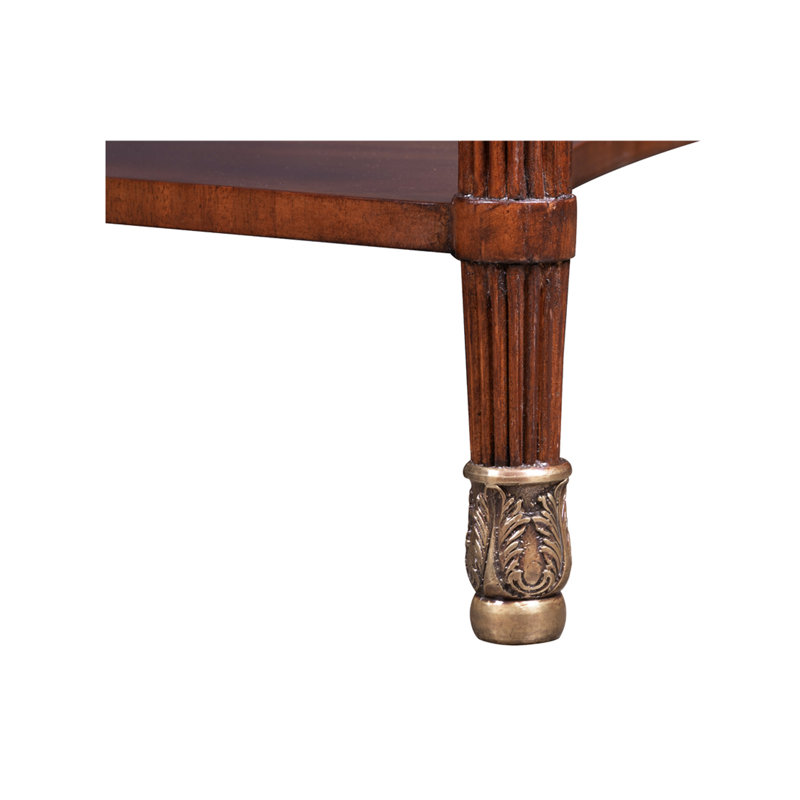 Scarborough House Solid Wood Cocktail Table, Mahogany
