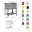 Deonni 56cm W Solid Wood Bedside Table-1335895900