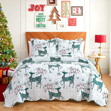  TEHAUX 20 Sheets Christmas Cloth Set Holiday Quilting