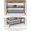 Kitchen Island with Pine Solid Wood Top-573761879