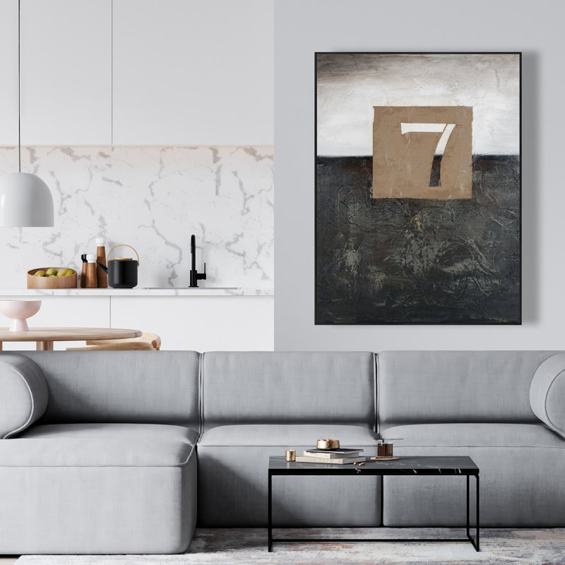 Seven - Toile encadrée pour décoration intérieure