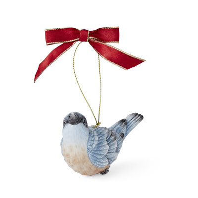 Spode Christmas Tree Nuthatch Ornament
