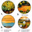 Gaige - Paysages, art rond en métal-109670198