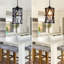 Luminaire suspendu lanterne Folkert