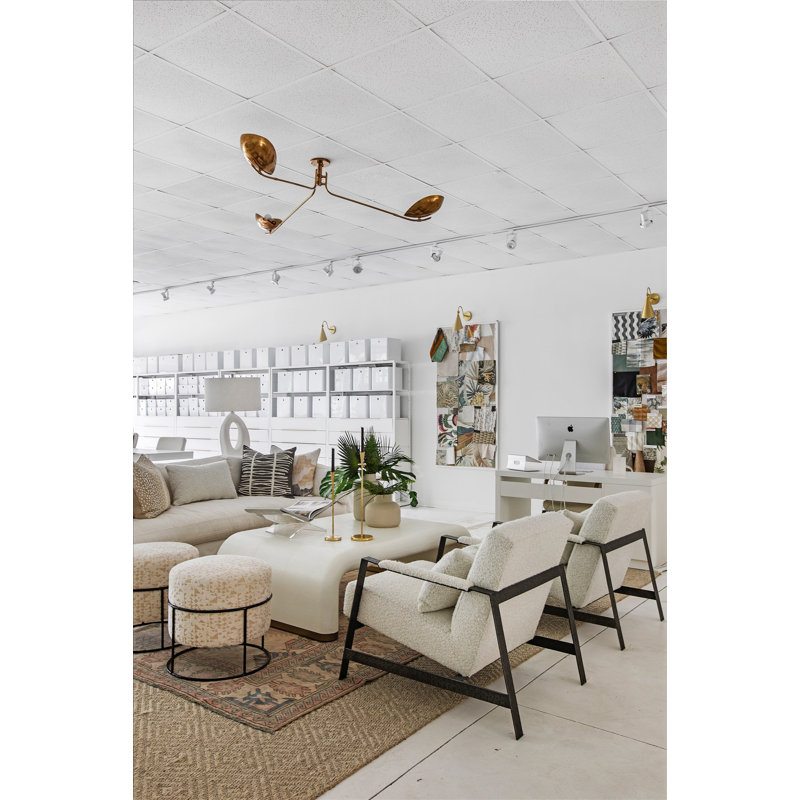 AVONDALE 3 LIGHT SEMI FLUSH