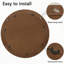 Miroir mural rond en bois-115875478-115875474