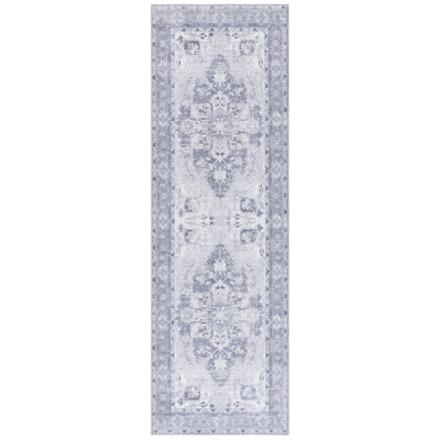 Shaelan Performance Machine Washable Oriental Rug