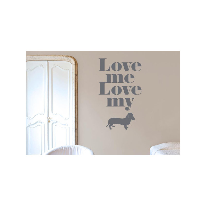 Wall Decal, Grey, Medium