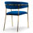 Ophelia 19'' H Upholstered Metal Armchair