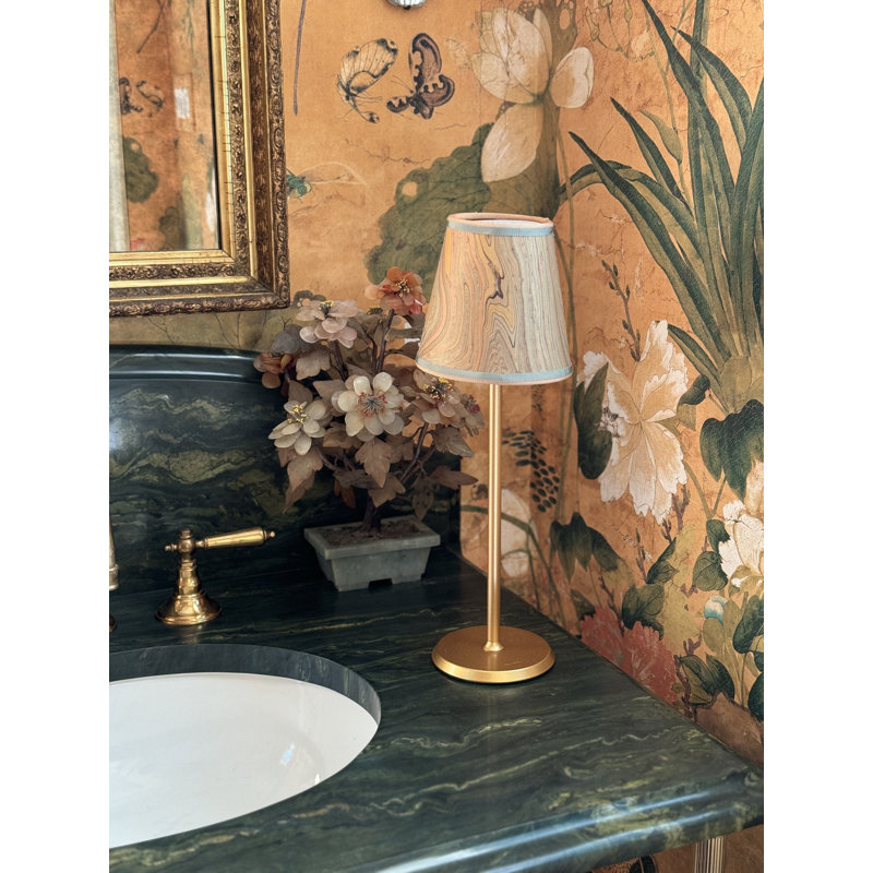Marble Series Empire Lamp Shade, Tan