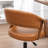 Bryonie Faux Leather Swivel Office Chair-375890463