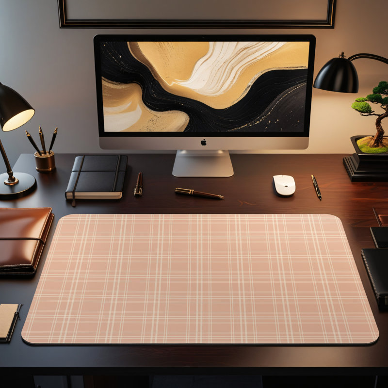 Polyester Desk Pad, 23.6x13.8