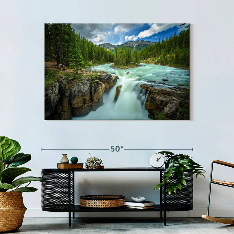 Cascades d'Alvord Upper Sunwapta, H 32 po x l 48 po