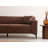 Stylish 3-Seat Sofa, Cognac Color, 83.5 x 27.2 x 33.9 inches | Premium Upholstered Fabric, Sturdy Frame | Perfect for Living Room & Lounge, Comfortable Seating for Family & Friends, Elegant Design-571106050