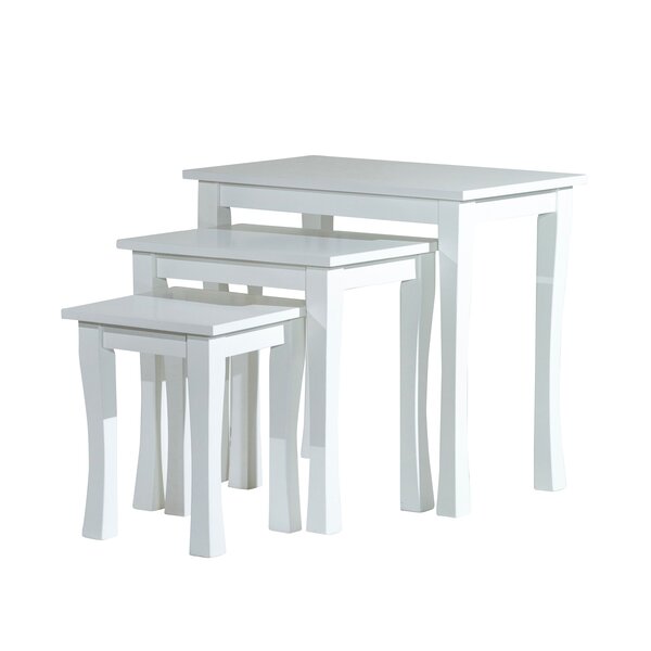 Alcott Hill® Dustin 3 Piece Nesting Tables & Reviews | Wayfair