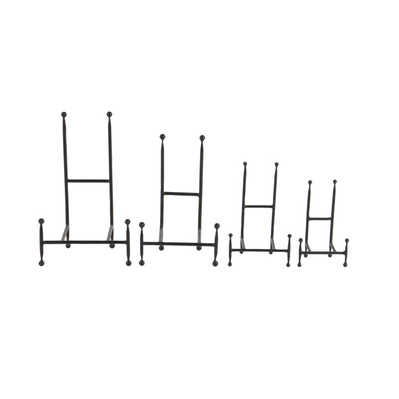 Kodi Metal Display Black Easel with Ball Details Set