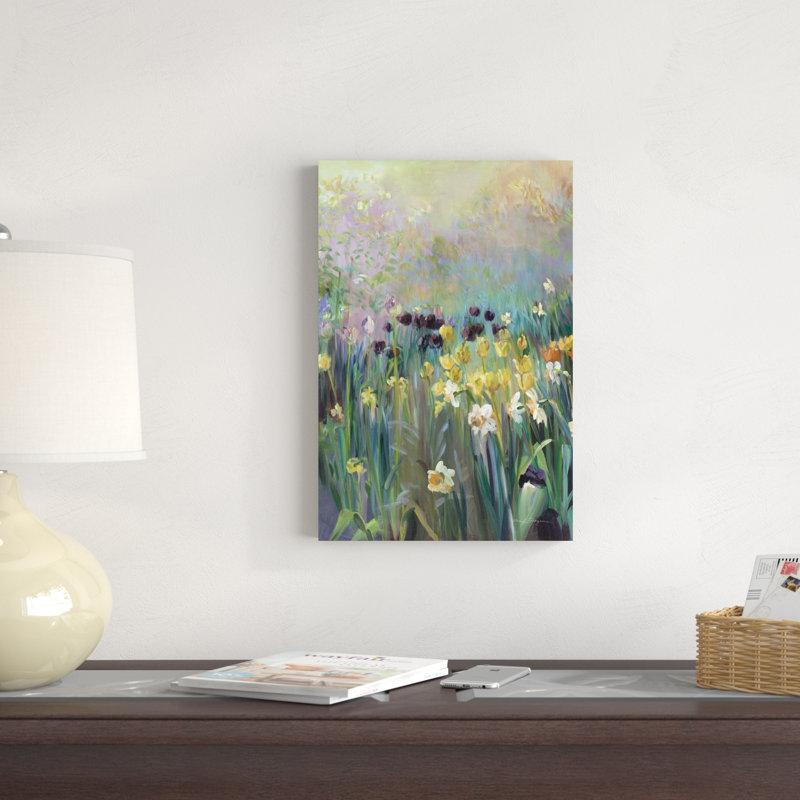 Champ de tulipes, H 18 po x l 12 po