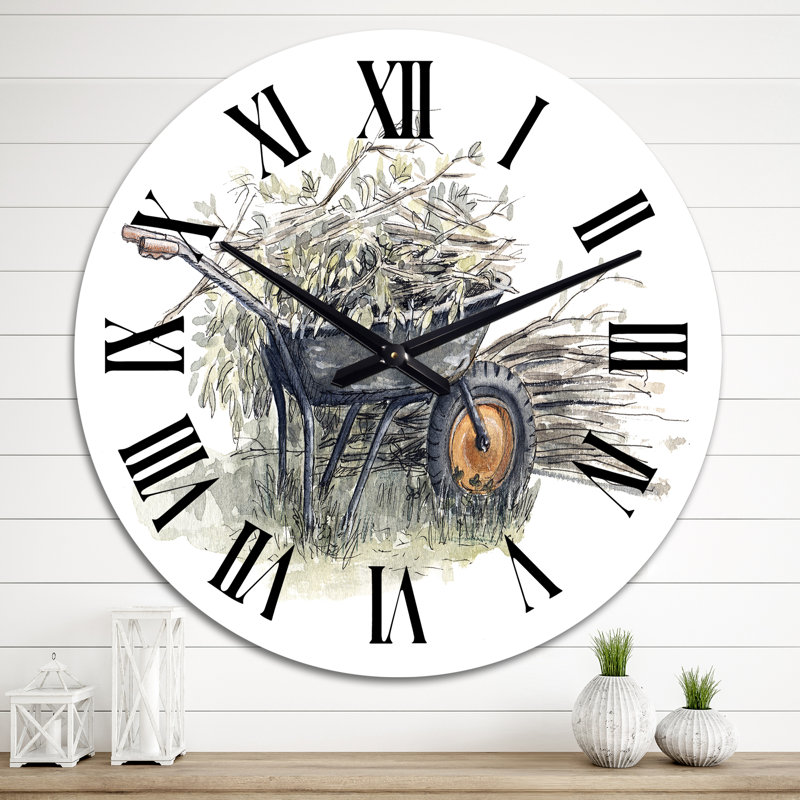 Horloge murale très grande, Surdimensionné