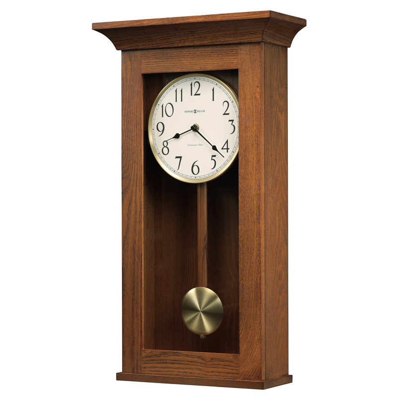 Solid Wood Pendulum Wall Clock