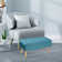 Obetz Velvet Upholstered Storage Bench