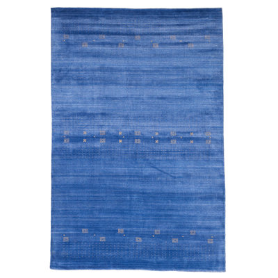 Indo Gabbeh Blue Rug 5'11" x 8'11"