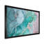 Marbre abstrait turquoise - peinture sur toile-67380486-67380492