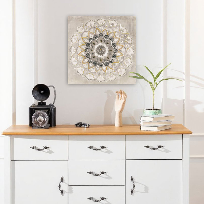 Art floral contemporain chaleureux, H 18 po x l 18 po
