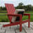 Rhys Red Aluminum Adirondack With Sunbrella Cushion-1491941263