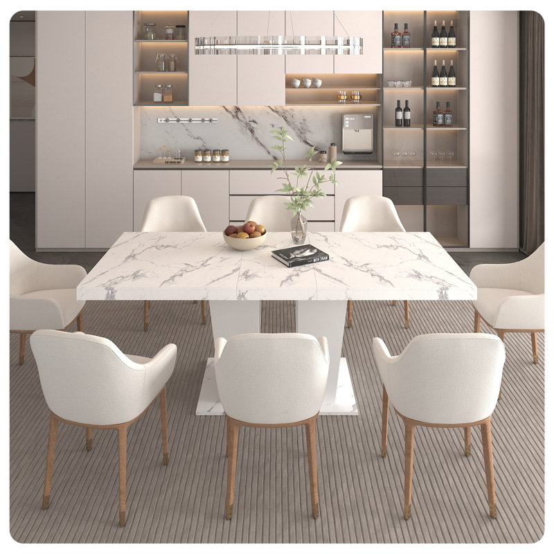 Rectangle Extendable Dining Table 