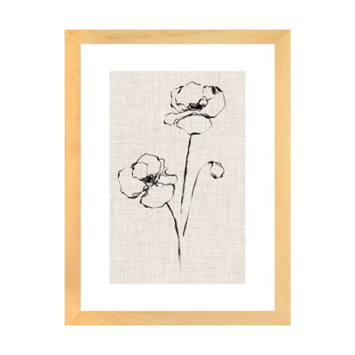 " Floral Ink Study III " by Ethan Harper