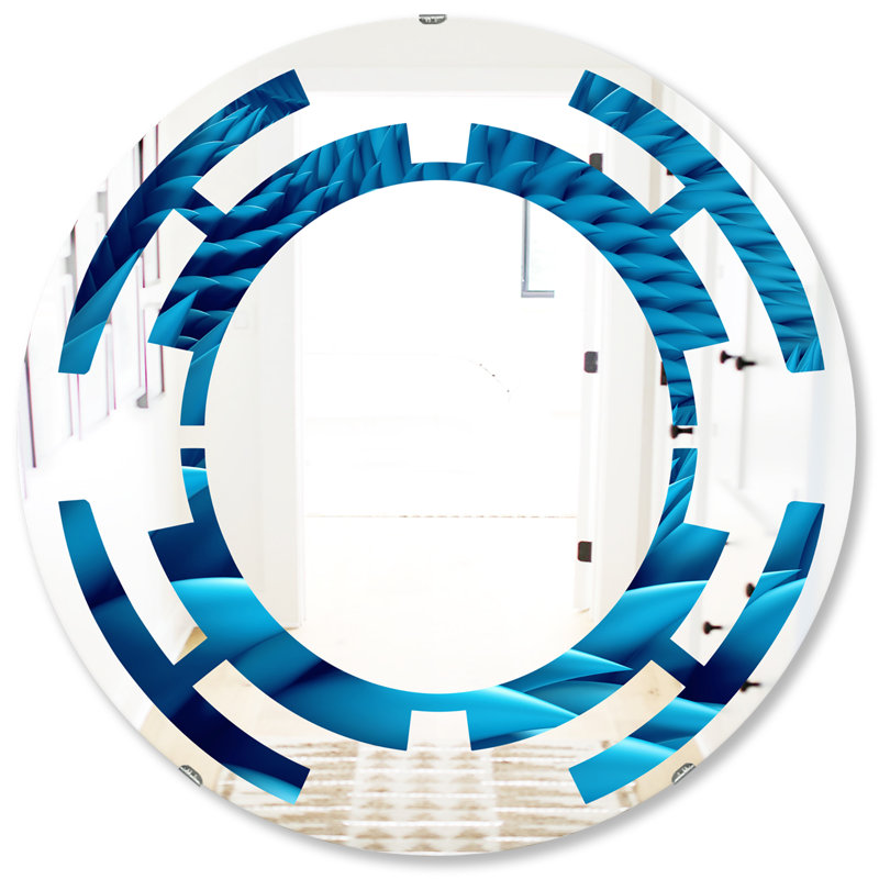 Miroir mural Space Abstract, H 31,5 po x l po