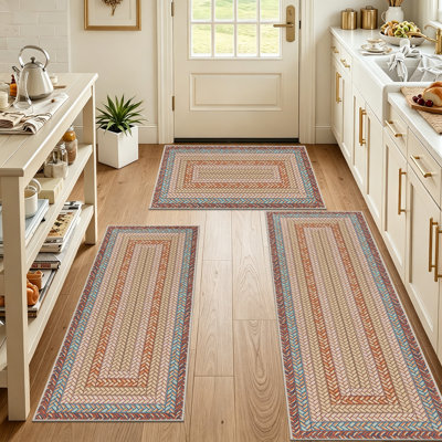 Machine Washable Non-Slip Kitchen Mat