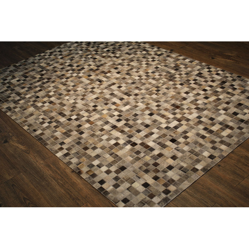 Performance Cowhide Indoor Rug, Rectangle 8' x 11'