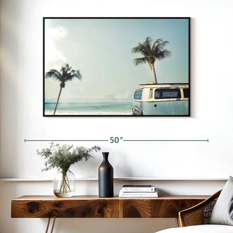 Gillard Retro Surf Van, 27" H x 40" W