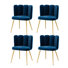 Chaise d'appoint en polyester 23,6 po Yorba