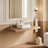 Solid Surface Vessel Bathroom Sink Basin in Matte White