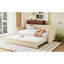 Lit de jour simple rembourré avec lit gigogne-1049315038