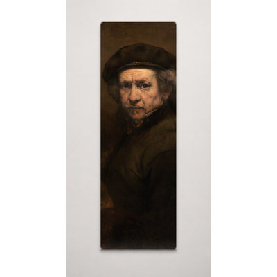 Autoportrait avec deux cercles (vers 1665 - 1669) - Art mural sur toile