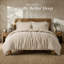 Ensemble de housse de couette 100% lin EverGrace-137894620-137894623