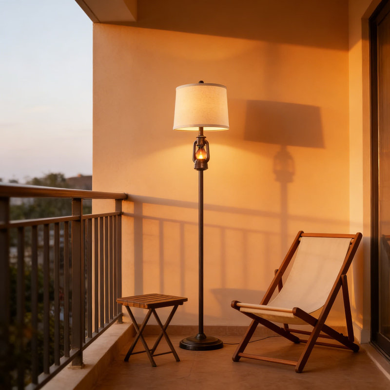 Lampe sur pied Farmhouse Lantern