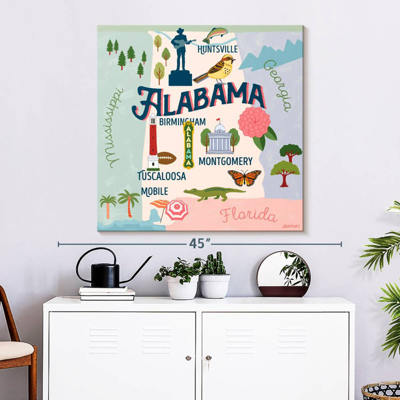 State Maps - Alabama Attractions