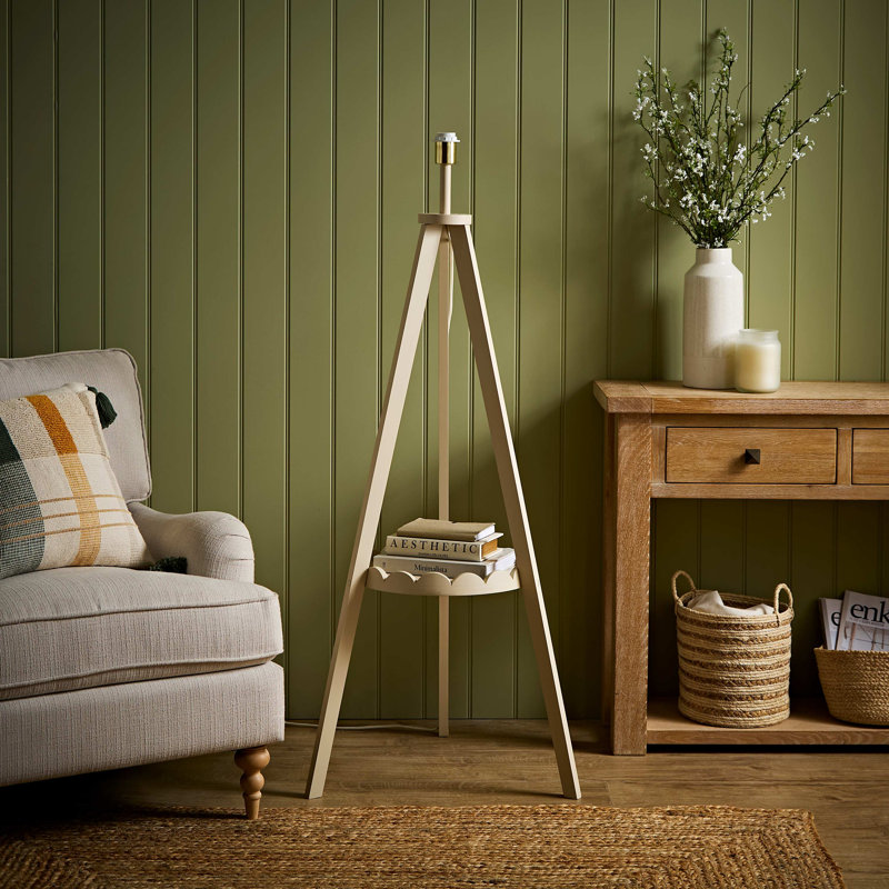 130 Floor Lamp, Cream