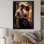 «Lonard Romantic Couple Landscape Glimpse II», reproduction sur toile