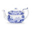 Théière italienne bleue Spode 2,5 pt